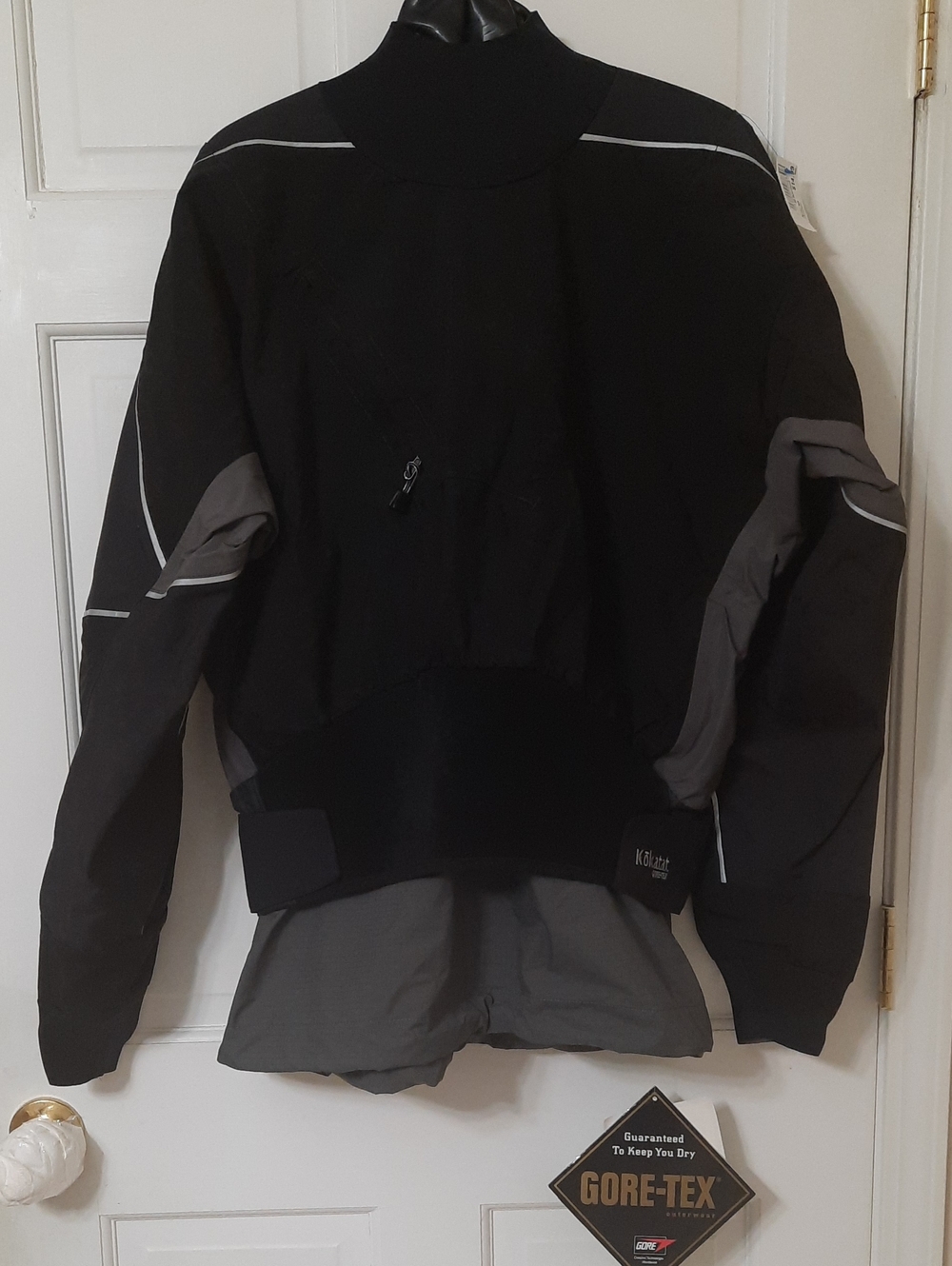 Kokatat Men’s Black/Grey Gore-Tex Waterproof Jacket